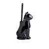 Ceramic Cats Base Toilet Bowl Brush Soft Bristles Toilet Cleaning Brush With Holder Deeply Cleaning Toilet Brush