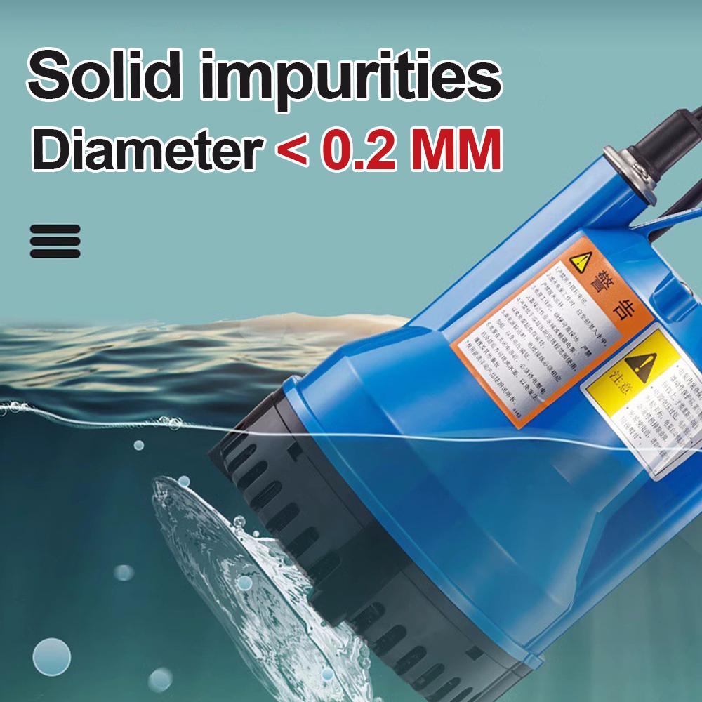220V Compact Submersible Pump Q-Type Clean Water Pump Sewage Pump for Planting Forests Fisheries Ornamental Fish