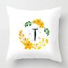 Nordic Fall Home Decor Autumn Throw Pillow Case Sofa Cushion Cover Modern  Letter