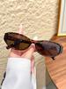 1Pc Retro Fashion Cat-Eye Narrow Frame Sunglasses Classic Versatile Basic Item Sunglasses for Daily Outings Vacation Outfits Dri