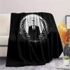 Anonymous  Print Flannel Blanket, High quality Comfortable for All Seasons, Home Decor, Warmth and Comfort