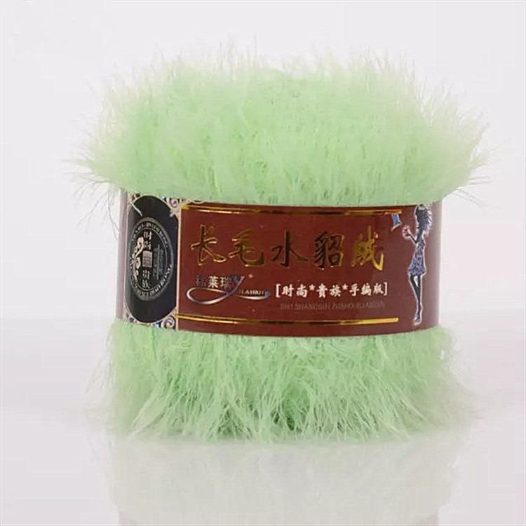 50g Hilo de Lana Suave Hilo para Bebé DIY Bufanda Tejida a Mano Chal Suéter Hilo de Ganchillo Decoración Navideña