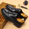 Mode Herbst Britische Herren Business Formelle Schuhe Große Größe Retro Mode Lässige Neue Designerschuhe Mann Einfarbig Retro Lederschuh