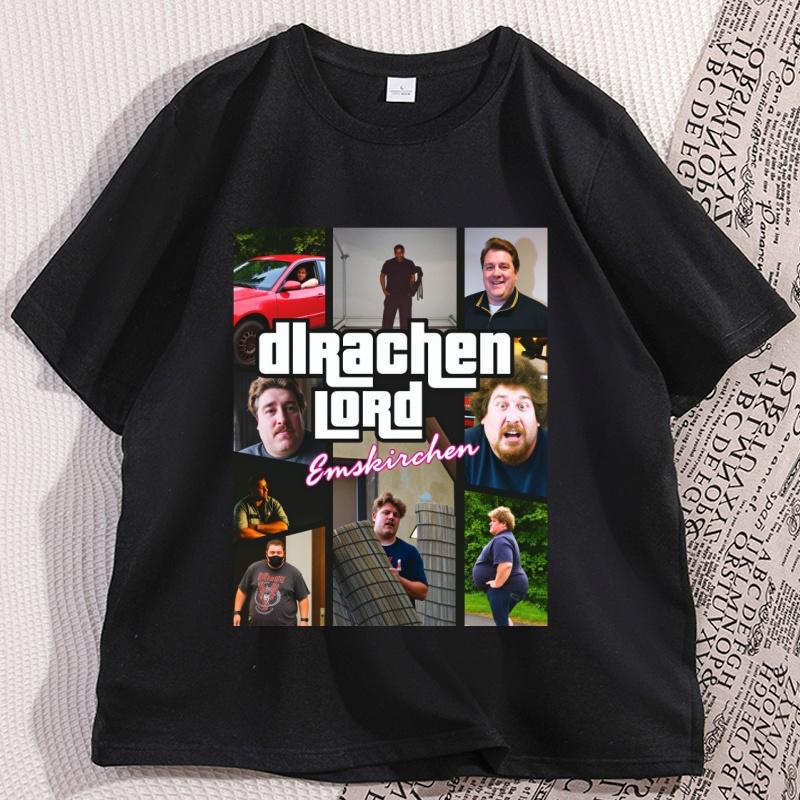 Funny Dragon Game TShirt Men Women Casual Cotton Short Sleeve Round Neck Tshirt Loose Streetwear High Quality Comfortable Tops