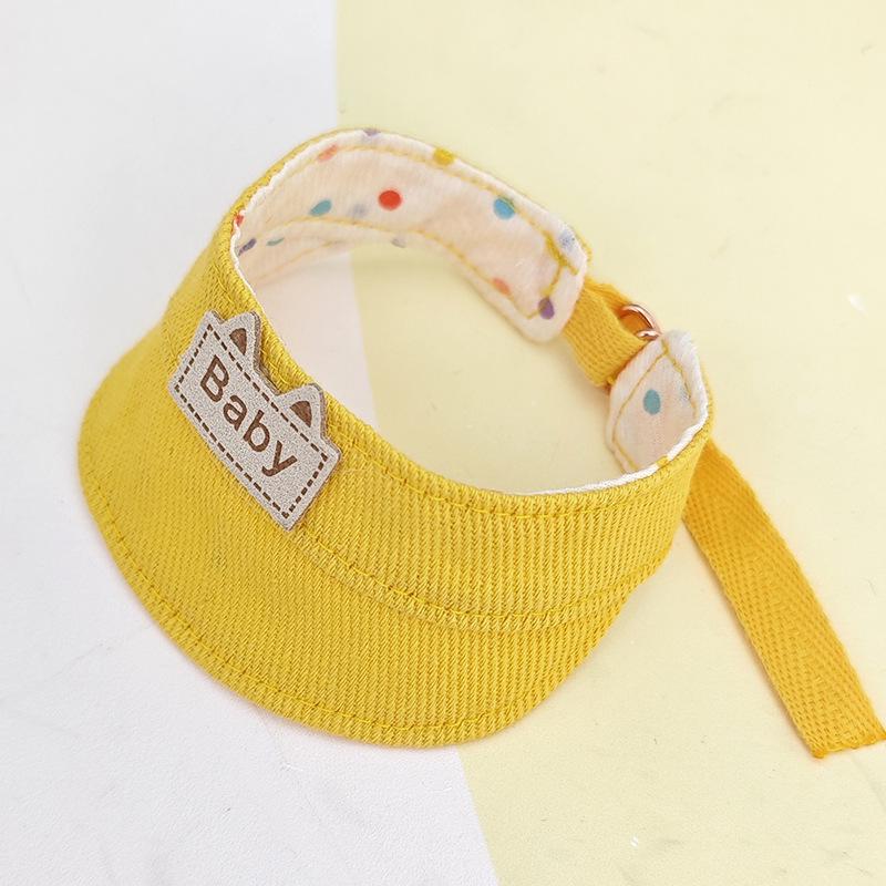 10cm Plush Doll Hat for Lina Bear, 15cm Sun Hat Cosplay Dress-Up Accessory