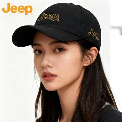 Jeep Unisex Cotton Baseball Cap - Winter Warm Hard-Top Sports Visor