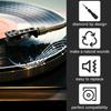 Turntable Needle Plastic Styluses with Cleaning Brush Phonograph Maintenance Part Record Player Needle for Players