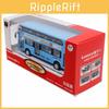 Premium Quality Double-decker Tour London City Bus Pull Back Car Kid Toy With Sound And Light