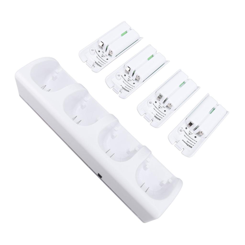 Controller  R Station for   Remotes Controller  R Dock Station with 4 Pack 2800mAh Re Able Battery
