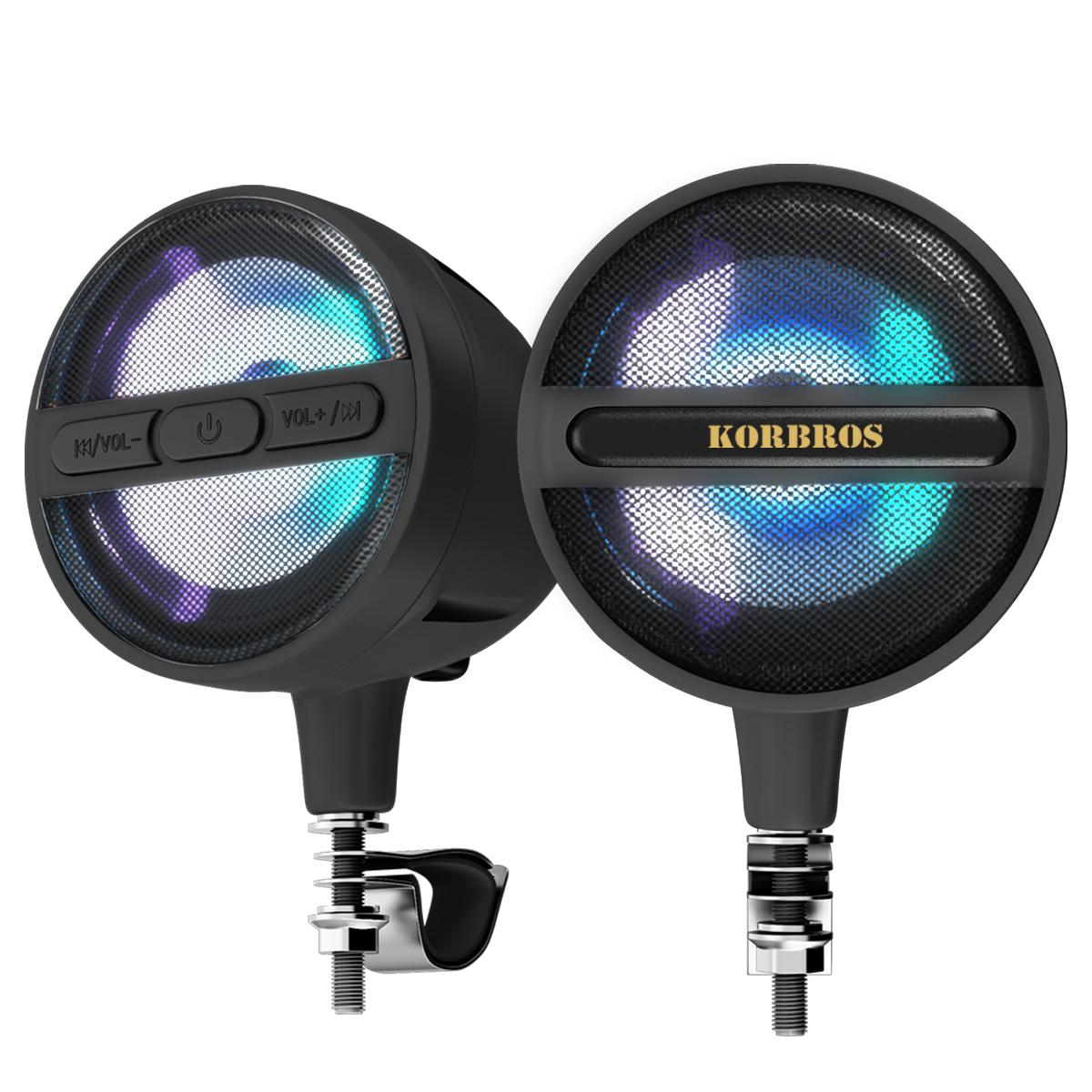 Motorcycle Bluetooth Speaker System Waterproof Design