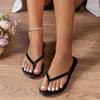 Large Size Women's Sandals 2024 New Fashion Adjustable Toe Slip-on Shoes Hollow Out Comfortable Beach Sandals