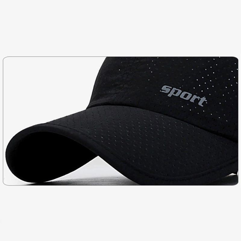 Men Women Summer Baseball Cap Quick Drying Hats Unisex Breathable Baseball Hat