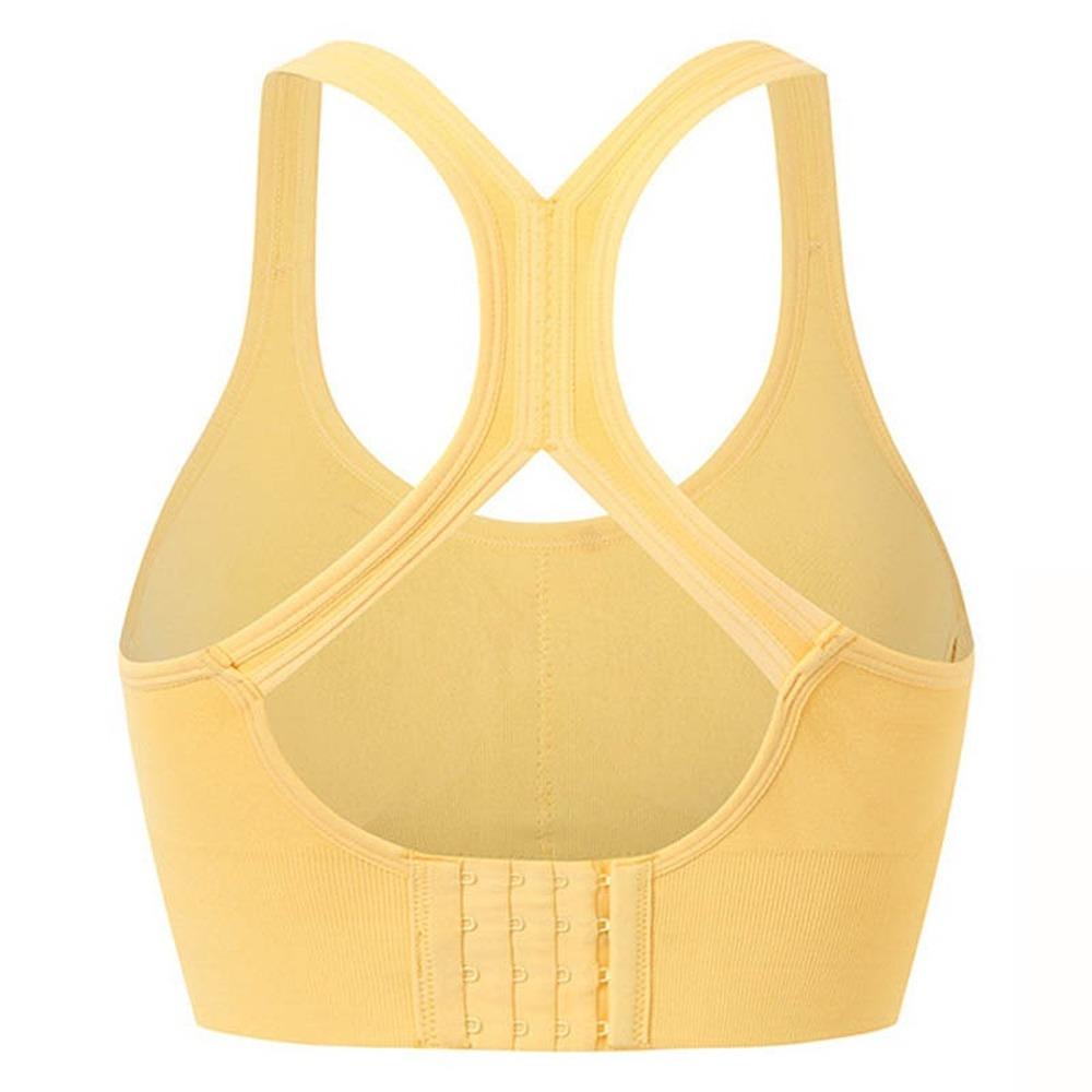 

Bras for Women Underwear Sexy Lingerie Add Pad Bra Seamless Push Up Cotton Tops S жёлтый
