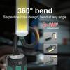 COB Work Light USB Rechargeable Led Work Light with 360° Swivel Hose Magnetic Hanging Hook for Camping Car Repair Emergency