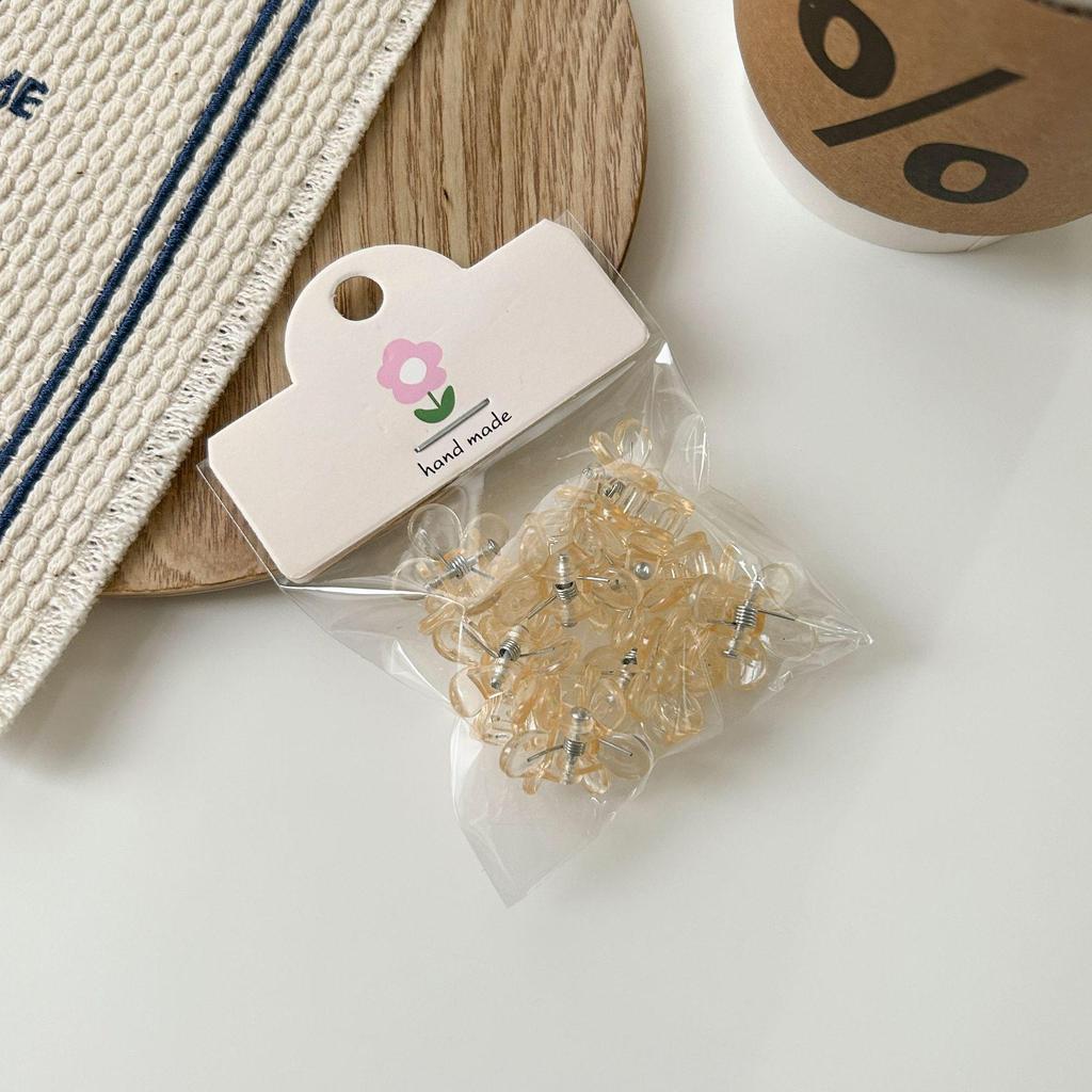 Mini Braid Claw Clips for Princess Hairstyle - Small Hair Accessories for Bangs & Baby Hair