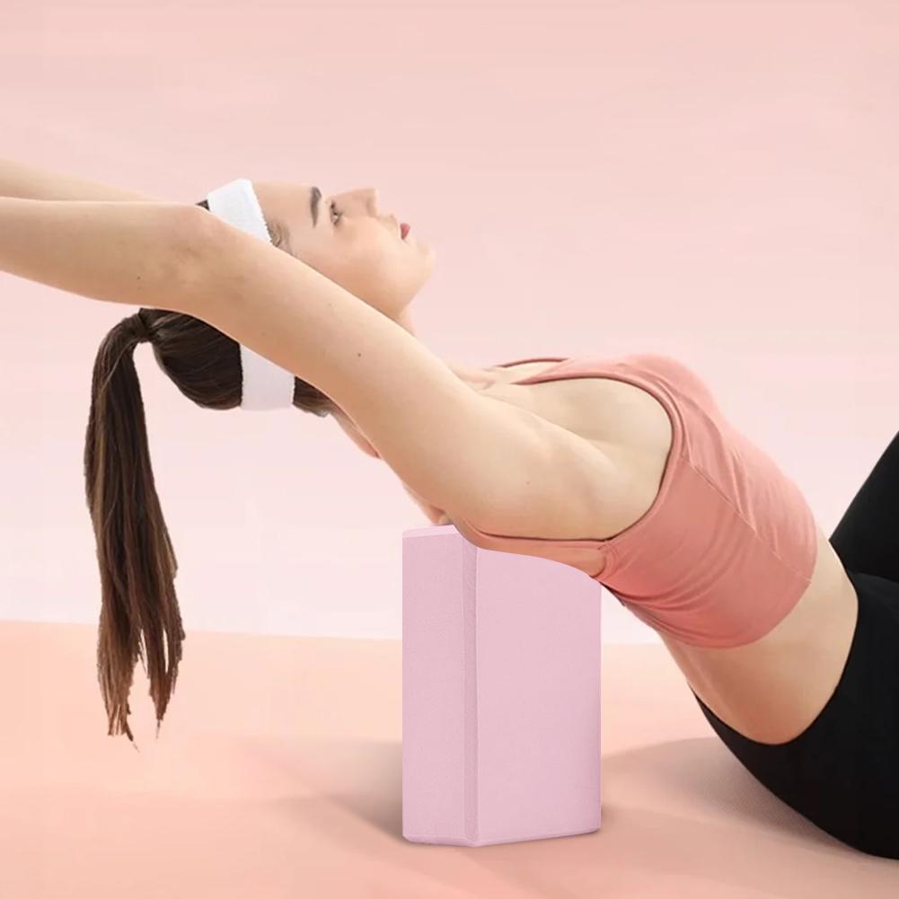 EVA Gym Yoga Block Foam Brick Training Exercise Fitness Equipment Yoga Bolster Pillow Cushion Stretching Body Shaping Yoga Block