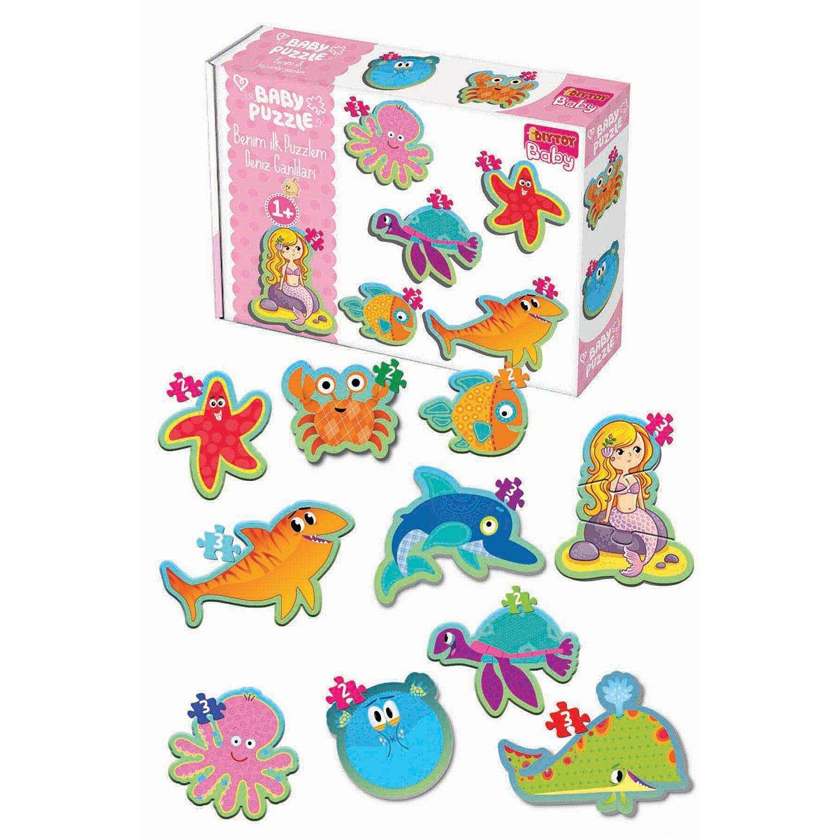 

1710 Diytoy, Baby Puzzle-My First Puzzle Sea Creatures