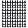 100 Stück Bewässerungs-End-Mini-Stecker Gartenbewässerungssystem Schlauchverschluss 4/7 mm Stecker Pflanze Gartenwerkzeug Zubehör