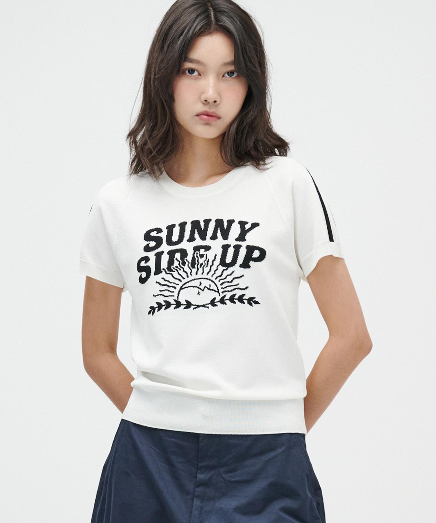 Take Easy (Women S) Line Half Knit (Ivory) Ivory/M