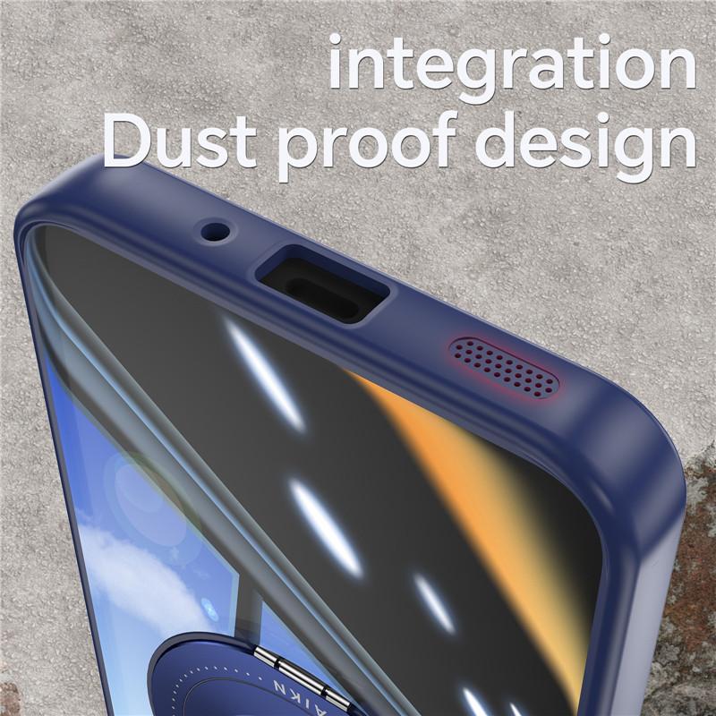 Full Cover Super Anti-drop 360 degrees Rotating Bracket Case With Lens Film For Sharp Aquos Wish 4 Wish4 Back Protection Shell