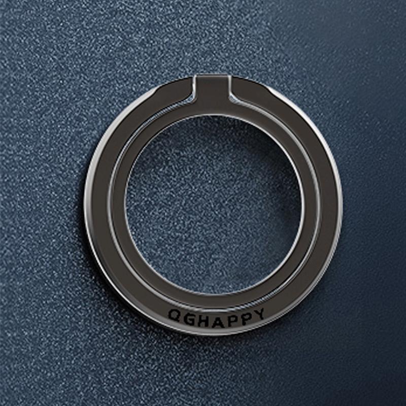Mobile Phone Strong Magnetic Metal Finger Ring Holder for Magsafe 360° rotating Universal Folding Ultra-thin Super Magnet Stand