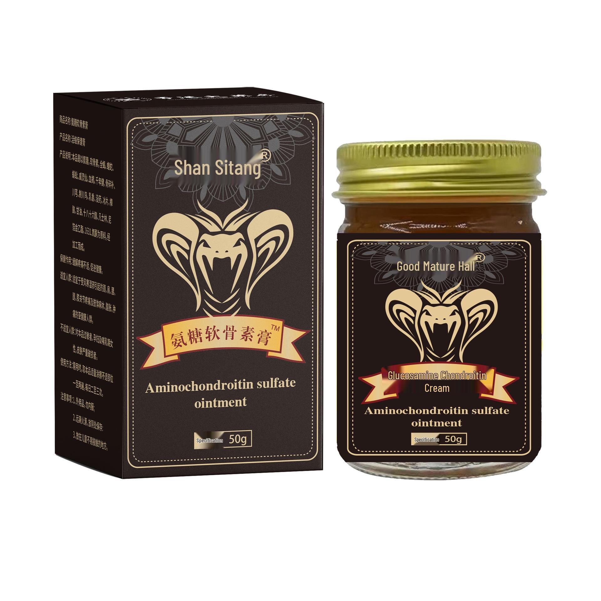 Warming Glucosamine Chondroitin Joint Relief Cream for Knees