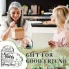 2D Fla"Good Friends Are Like Stars" Heart-Shaped Acrylic Friendship Decoration Plaque, Green Leaf Design, Suitable for Wall Decoration, Porch, Room, V