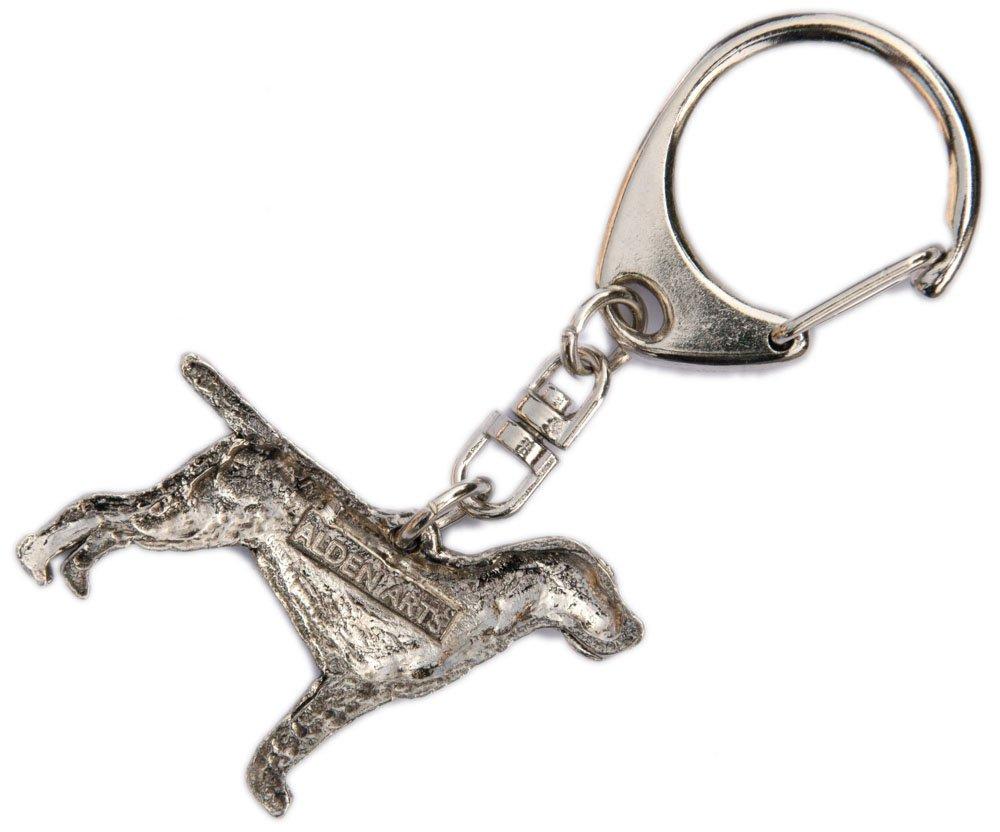 German Wire Haired Pointer Made in England Art Dog Keychain Collection
