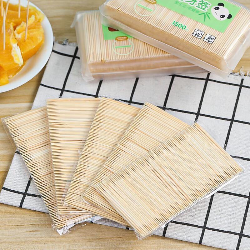 Fangcaodi Disposable Bamboo Toothpicks (3000-Count)