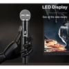 Wireless Microphone Karaoke Dual Handheld Dynamic Microphone with Rechargeable Receiver for Wedding Party Speech Church Club