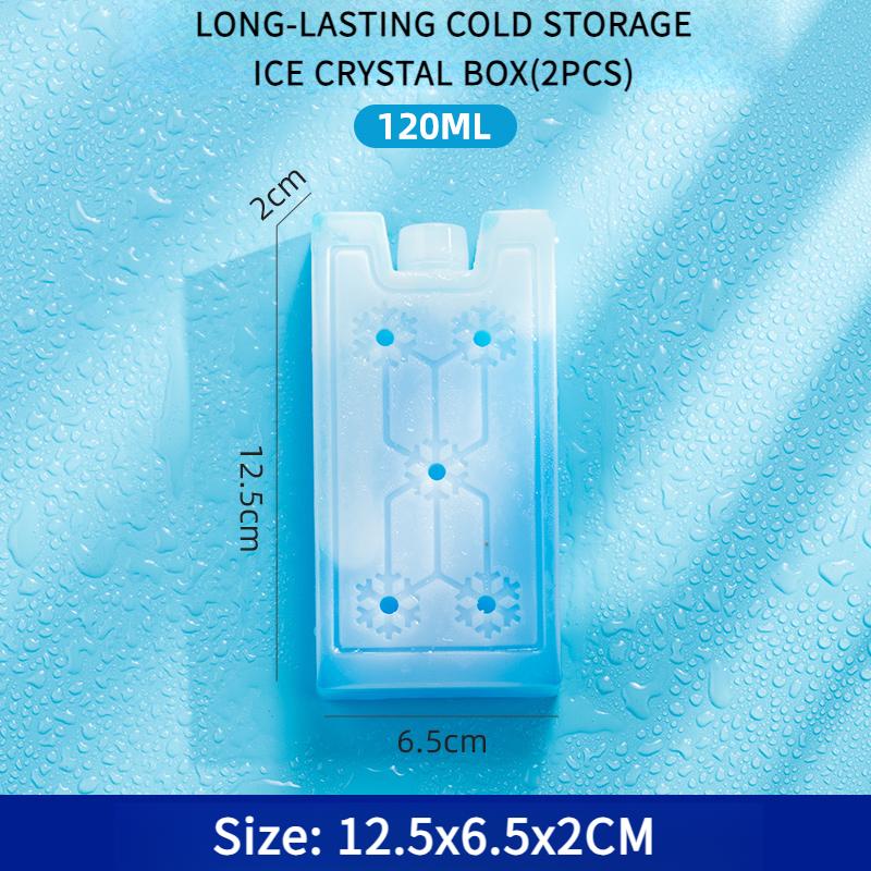 GIANXI Food Cooling Ice Crystal Box Reusable Portable Fast Cold Pack Outdoor Camping Food Fresh Cooler