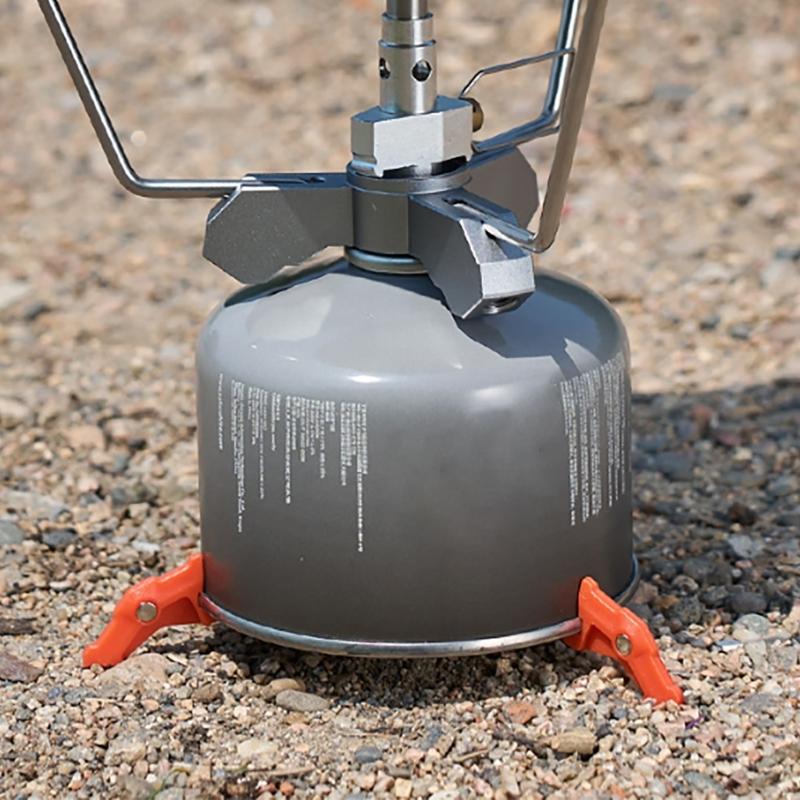 3Pcs Light Weight Camping Canister Stand Gas Tanks Stabilizer Camp Stove Stand Magnetic Tripod Gas Tanks Bracket