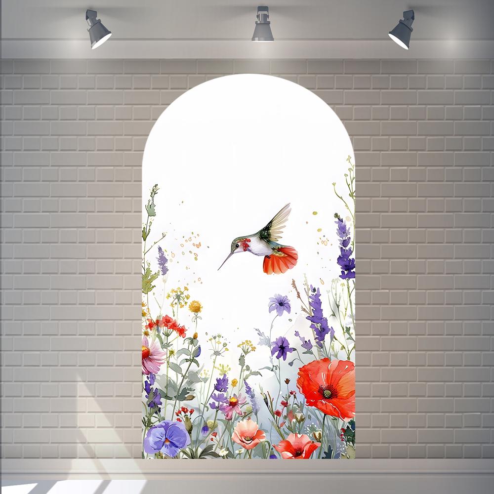 

BEPAN Fantasy Mushroom House Flower Fairy Theme Background Customizable Girls Birthday Party Decoration Baby Shower Party Background 1.6x3.9ft(50x120cm)
