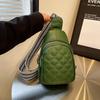 100% Genuine Cowhide Leather Women Multi Pockets Chest Bag Backpack Fashion Luxury Female Casual Travel Shoulder Crossbody Bags