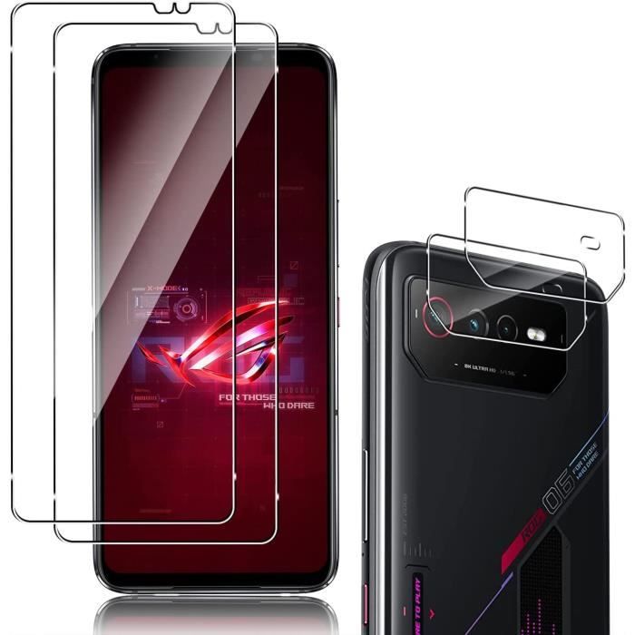 2x Verre Trempe Pour Asus ROG Phone 6 / ROG Phone 6 Pro