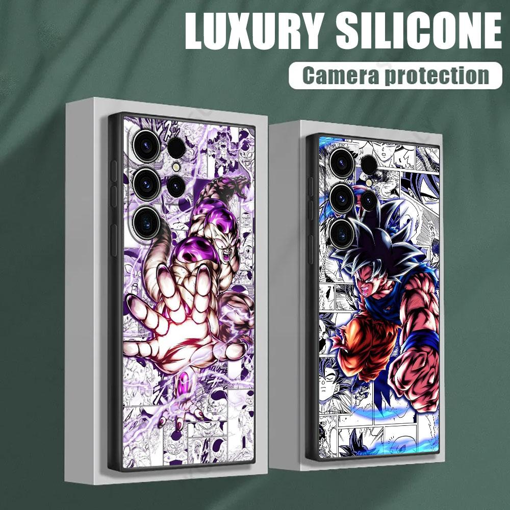 Dragons-Ball Super Z Manga Phone Case For Samsung Galaxy S25 S24 S23 S20 S21 FE S26 S22 Ultra S26 Plus S25FE Soft Silicone Cover