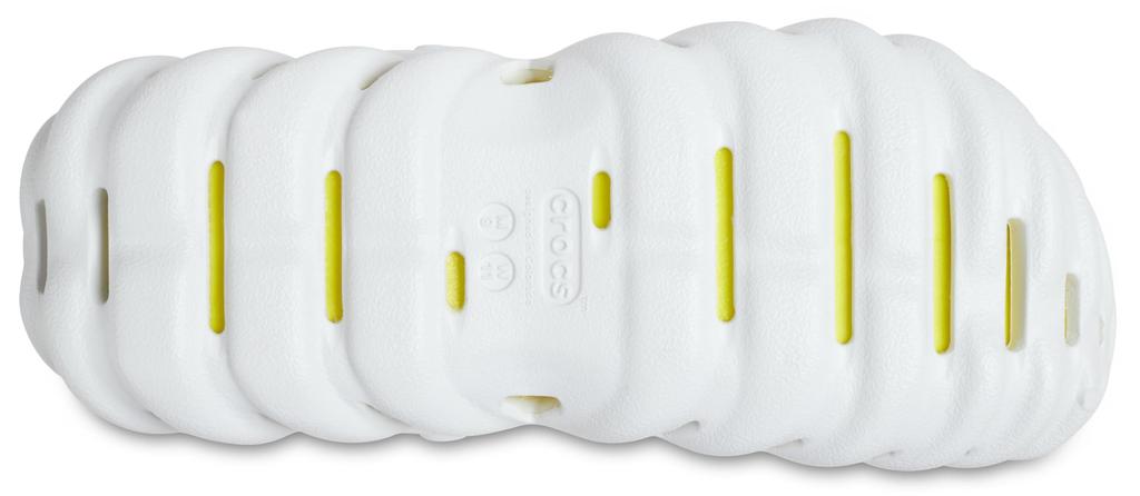Crocs Echo Clog Sandals Moonlight 207937-1NK (White x Yellow/Size 28.0/Men's, Women's)