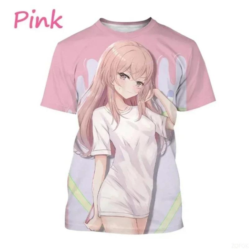 LoveLive! Hasu No Sora Jogakuin School Idol Club 3D Print T Shirt Children Murano Sayaka Otomune Kozue Cosplay Kids Tees