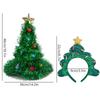 With Star Girls Xmas Headwear 2025 Ins Tinsel Christmas Headband Christmas Tree Hat  Photo Props