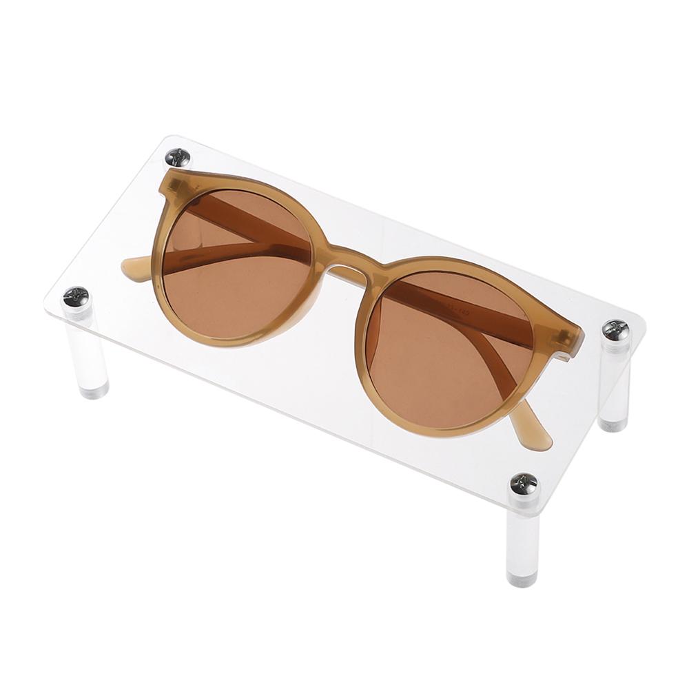 New Acrylic Sun Glasses Display Shelf Clear Durable Glasses Storage Rack Multi Layers Collectibles Display Holder