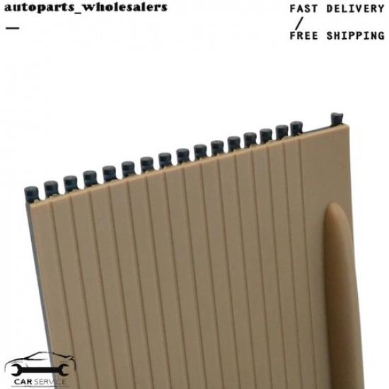 Beige Front Console Cup Holder Roller Blind Cover Fit for Porsche Cayenne 03-10