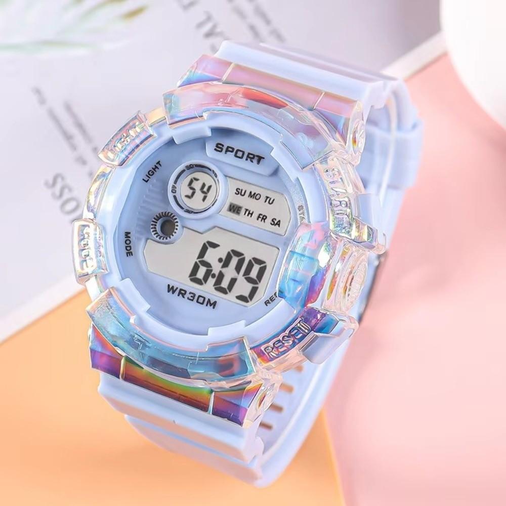 Luminous Dial Sports Kids Watches Waterproof Electronic Wristwatch Sports Clock Boys Girls