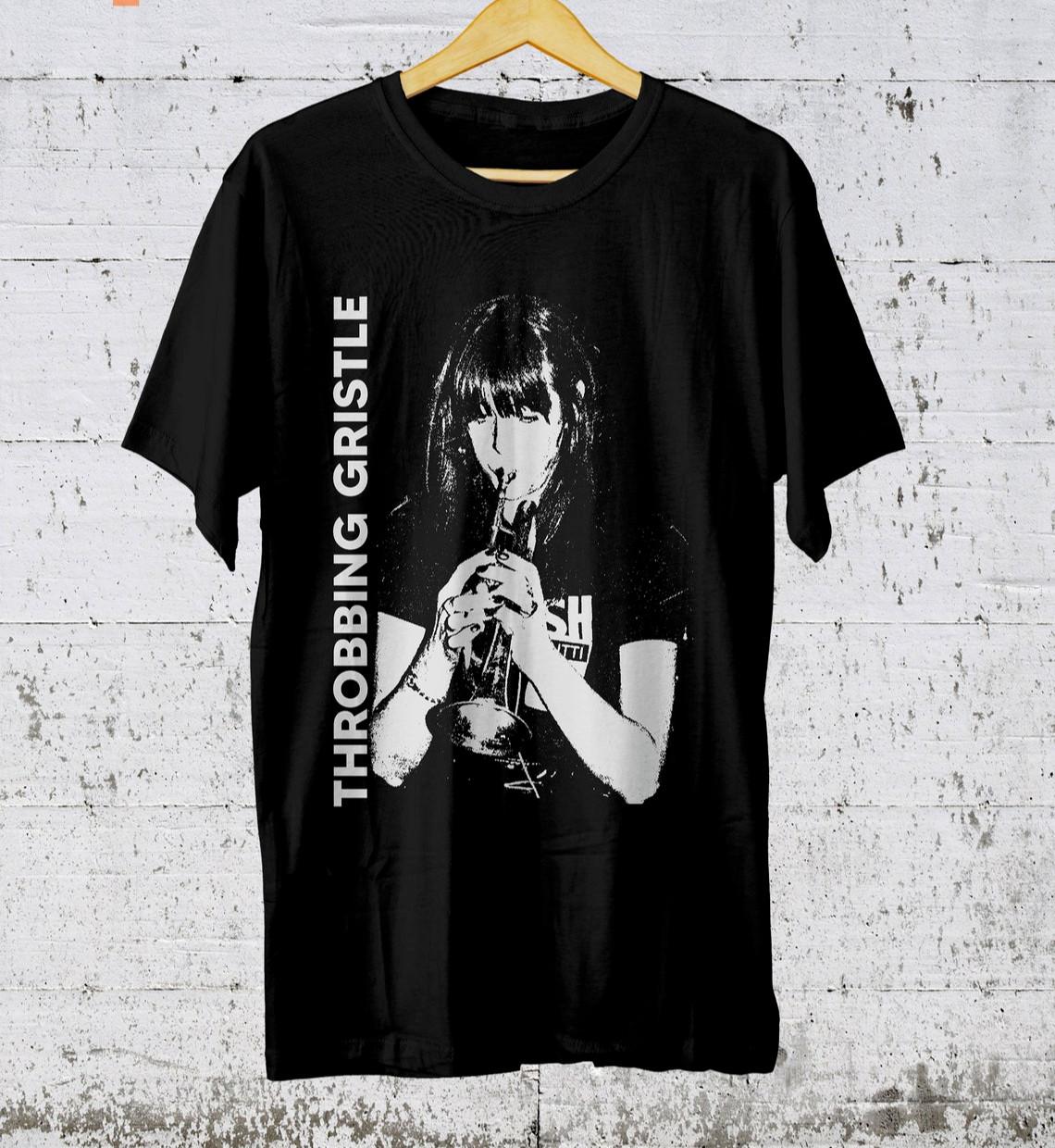Throbbing Gristle T-shirt Industrial Music Music Merch Gifts Unisex Tee S