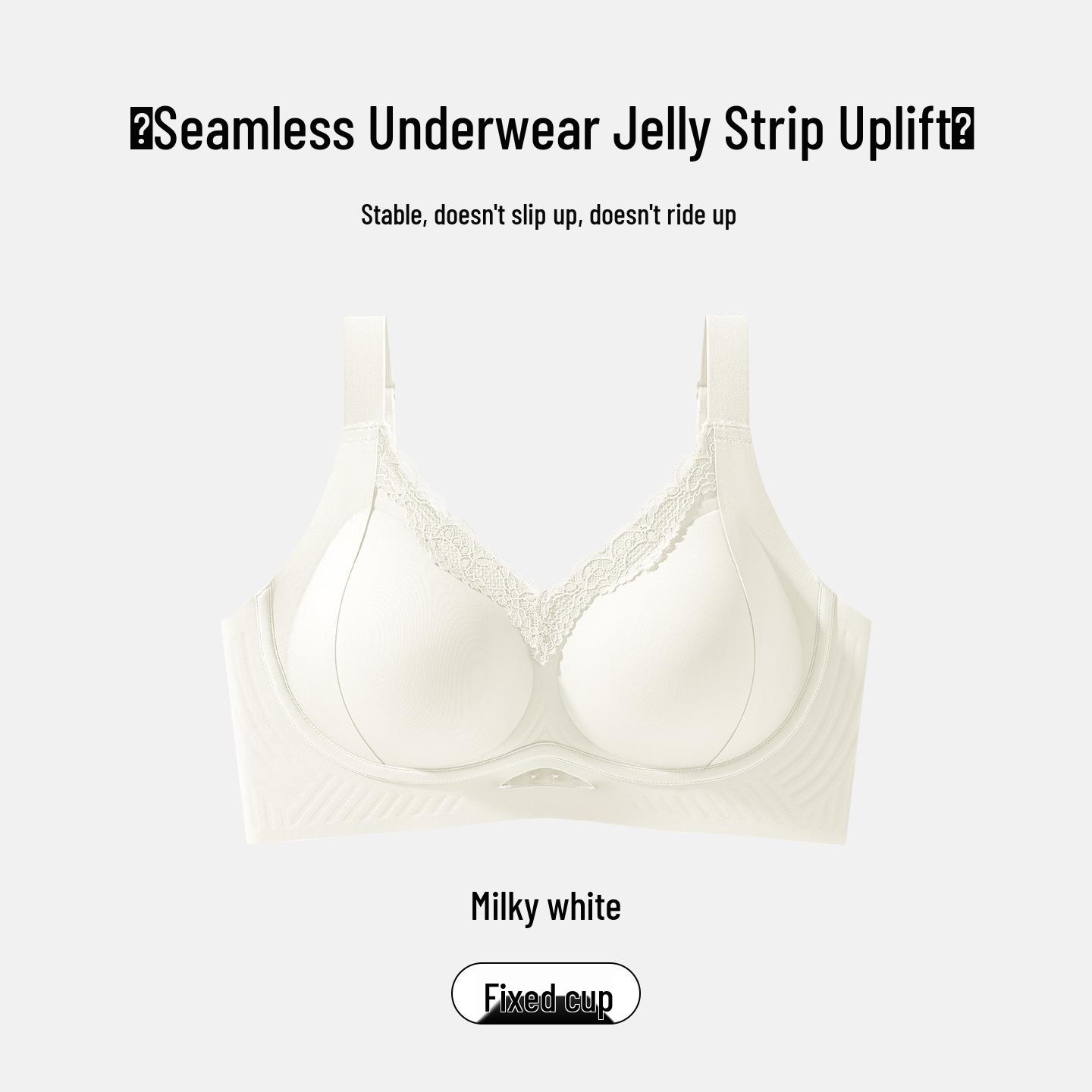 

Бесшовный беспроводной бюстгальтер нюдового цвета большого размера: Предотвращающий провисание, Боковая поддержка, Собирающий, Удобная посадка L