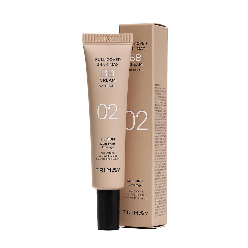 

Trimay Full Cover 3-в-1 Max BB Cream SPF40 PA++30мл