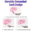 Mini Honeycomb Chastity Lock Mesh Breathable Cock Ring SM Bondage Sex Toy For Men Gay hide Penis Abstinence from sexual activity