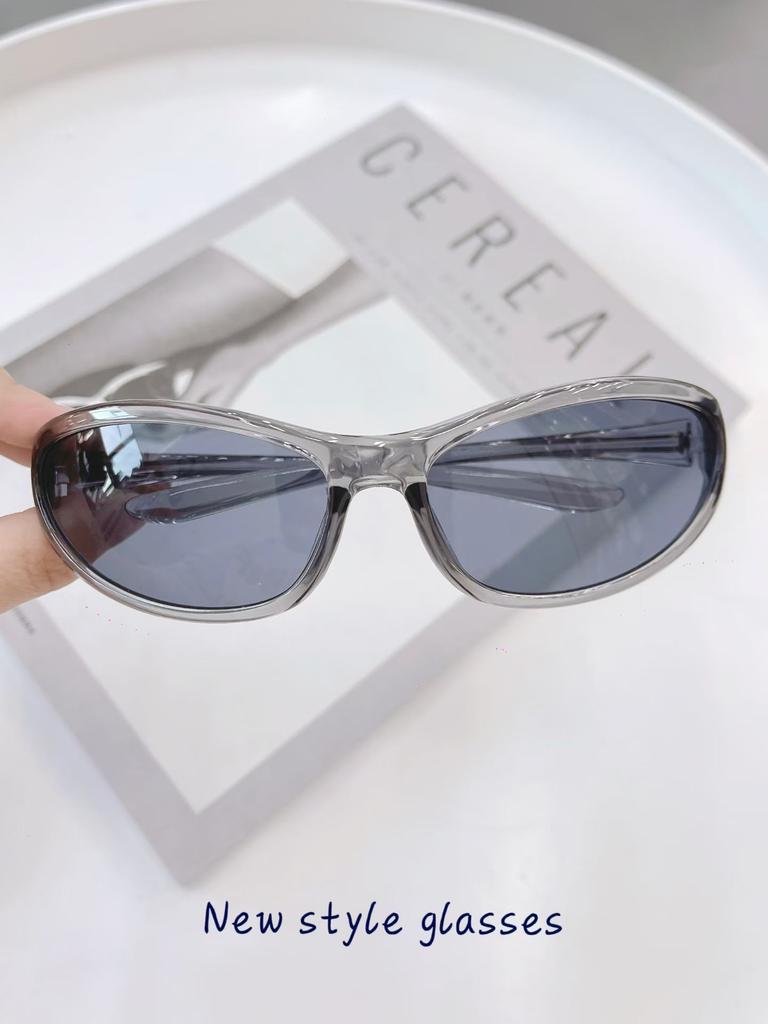 New future technology sunglasses women's European and American fashion cat eye fantasy retro high-end UV-proof cycling glasses