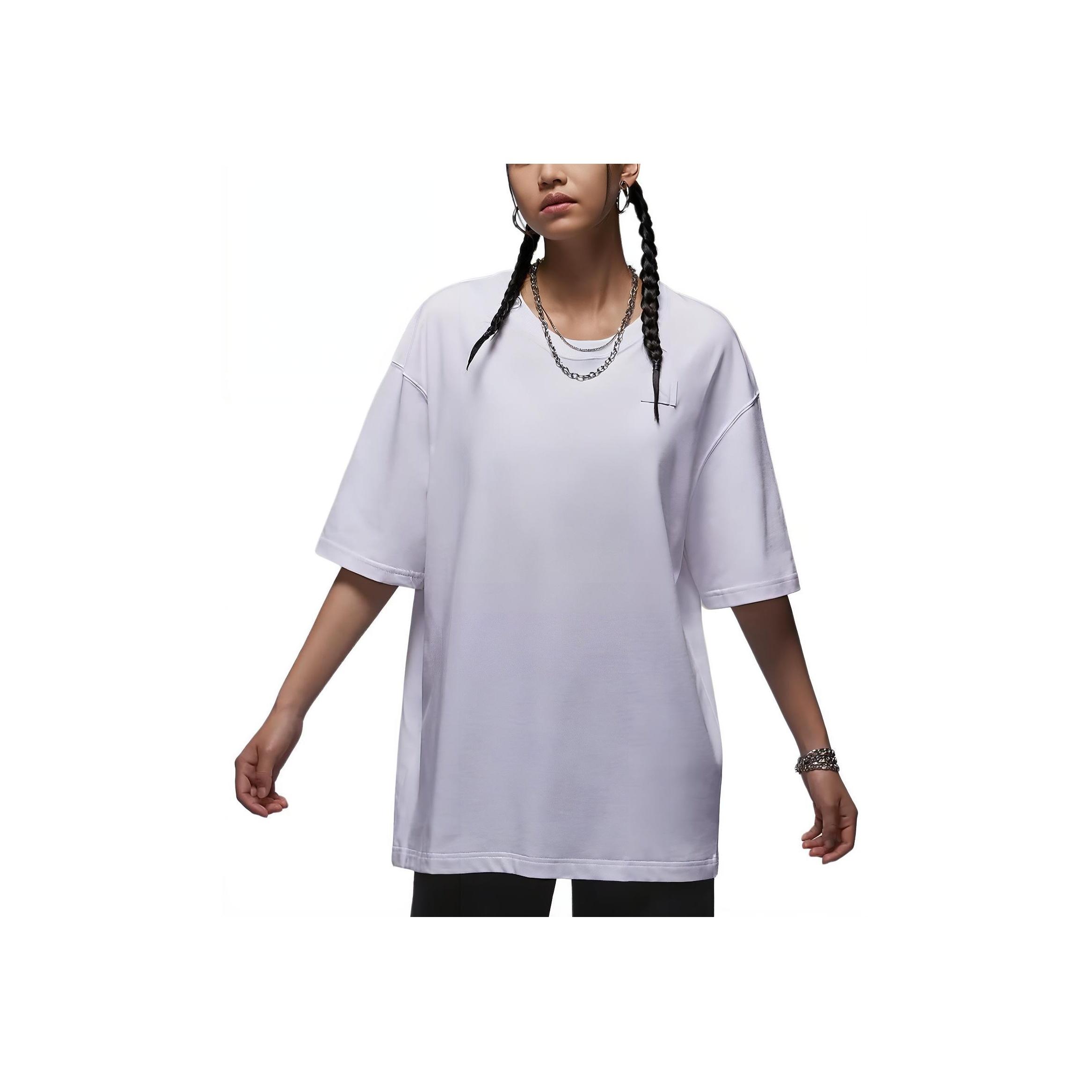 

New Jordan Essentials T Shirt Women s White HM4373-100 M