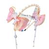 Elastic Bowknot Headband Exquisite Mermaid Hair Chain Sweet Headdress  Photography Headwear