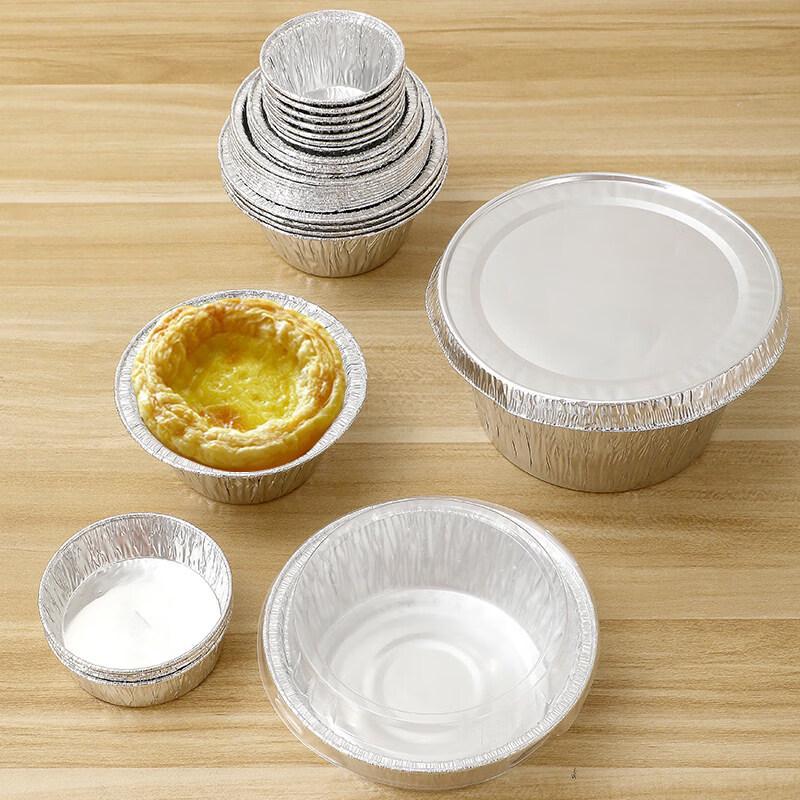 Disposable Aluminum Foil Baking & Pudding Cups